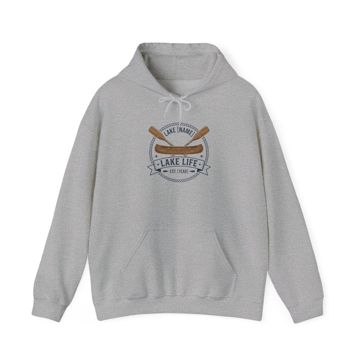Lakeside Summer Hoodie — Lake Life Local — campsite hoodie design