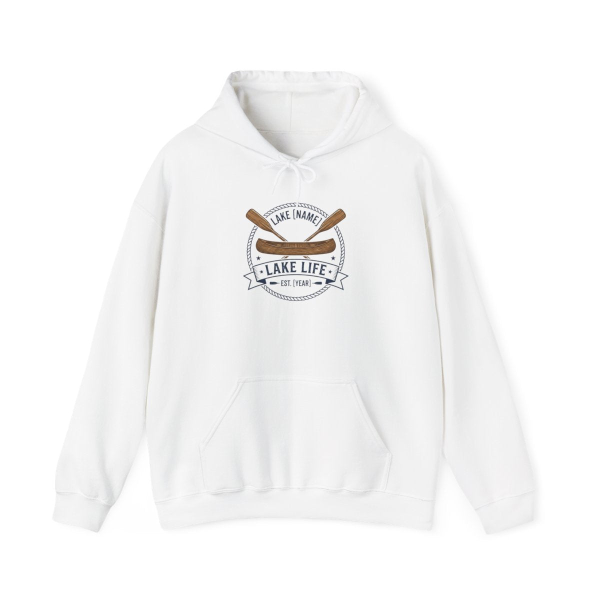 Lakeside Summer Hoodie — Lake Life Local — campsite hoodie design