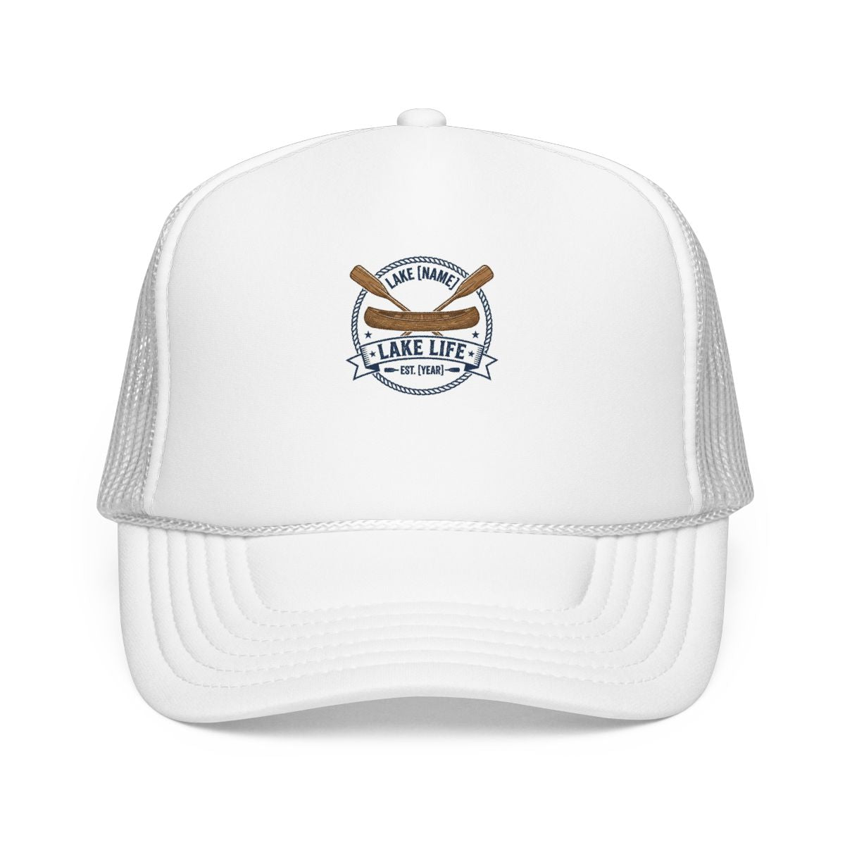 Lakeside Summer Hat — Lake Life Local — campsite hat design