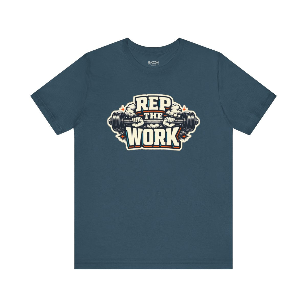 Powerlifting T-Shirt — The Reps Are the Whole Point — t-shirt design by Reggie