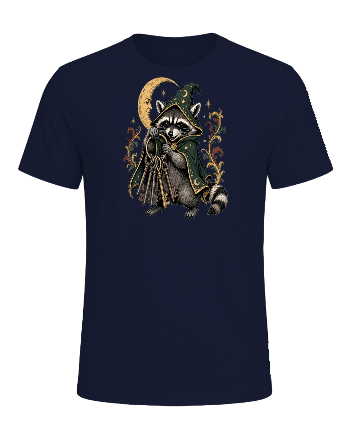 Raccoon Wizard Energy — Navy