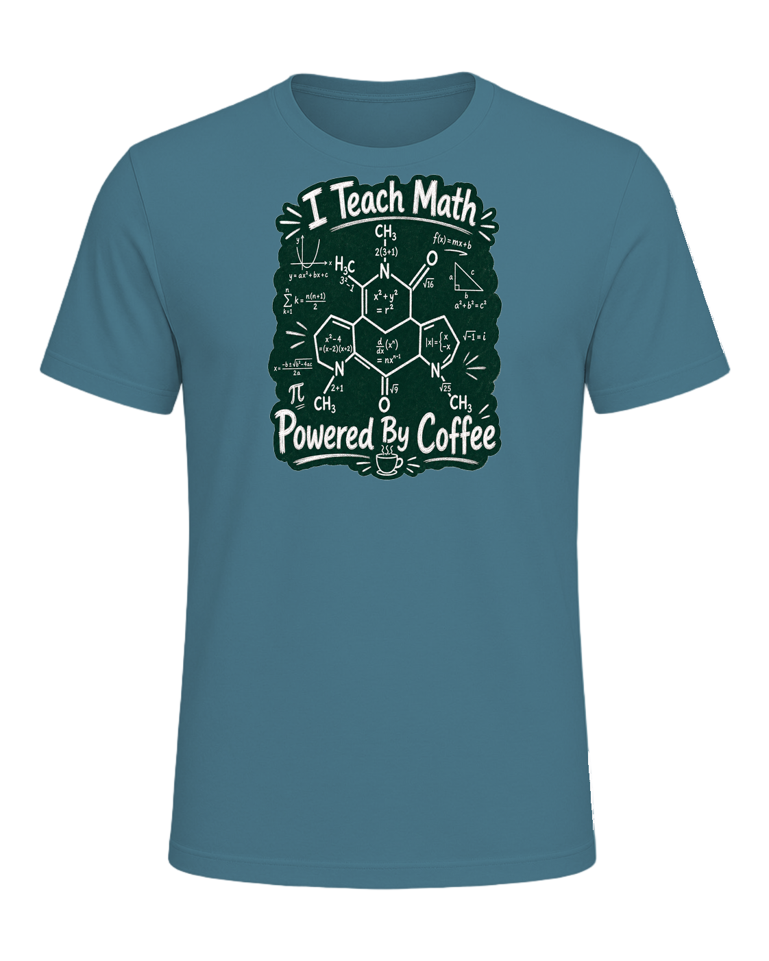 Math Teacher Humor — Heather Deep Teal