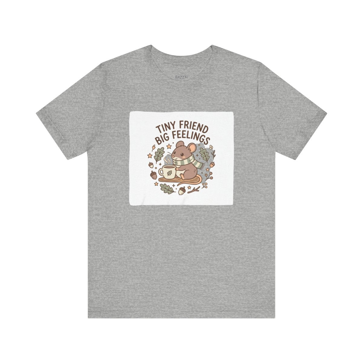 Kawaii Gift T-Shirt — Tiny Friend Big Feelings — t-shirt design