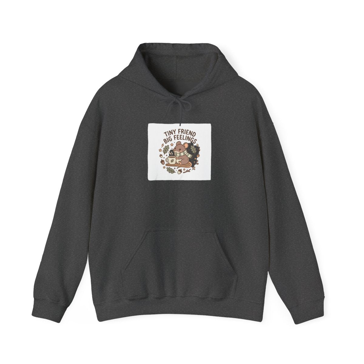 Kawaii Gift Hoodie — Tiny Friend Big Feelings — hoodie design