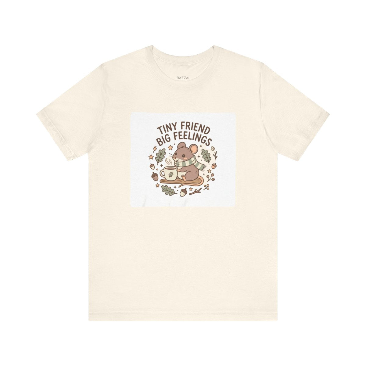 Kawaii Gift T-Shirt — Tiny Friend Big Feelings — t-shirt design