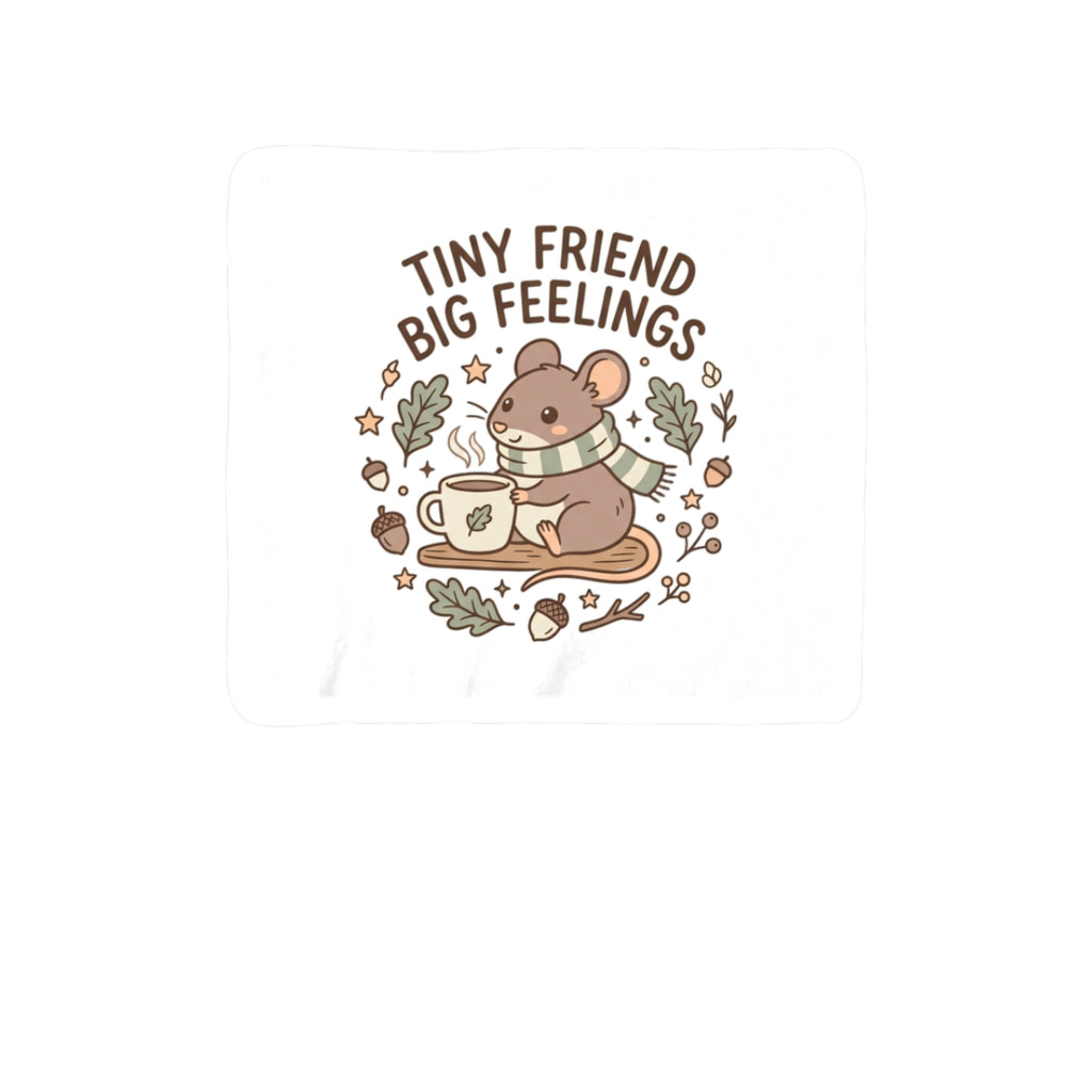 Kawaii Gift Sticker — Tiny Friend Big Feelings — sticker design