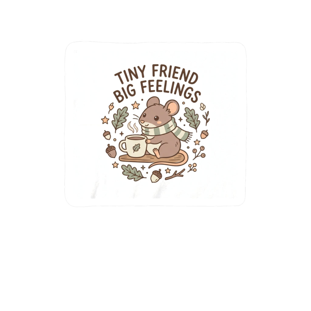 Kawaii Gift Sticker — Tiny Friend Big Feelings — sticker design