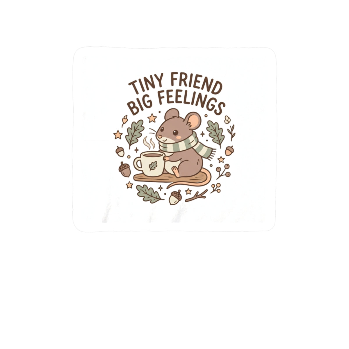 Kawaii Gift Sticker — Tiny Friend Big Feelings — sticker design
