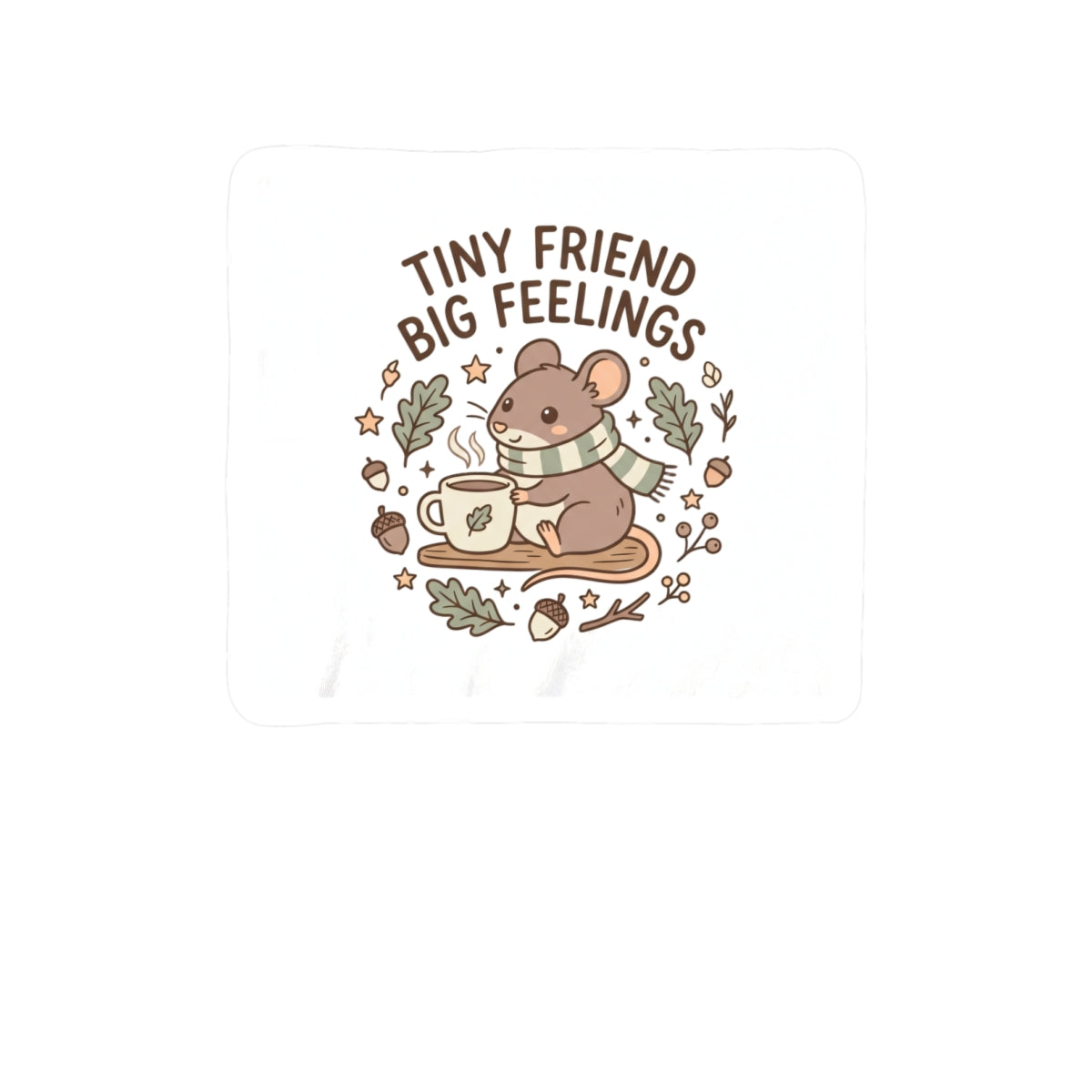 Kawaii Gift Sticker — Tiny Friend Big Feelings — sticker design
