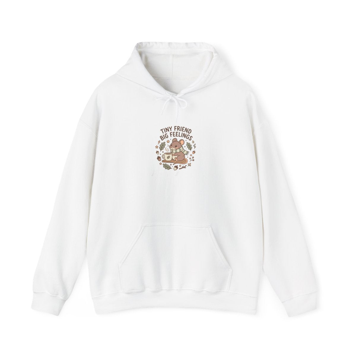 Kawaii Gift Hoodie — Tiny Friend Big Feelings — hoodie design