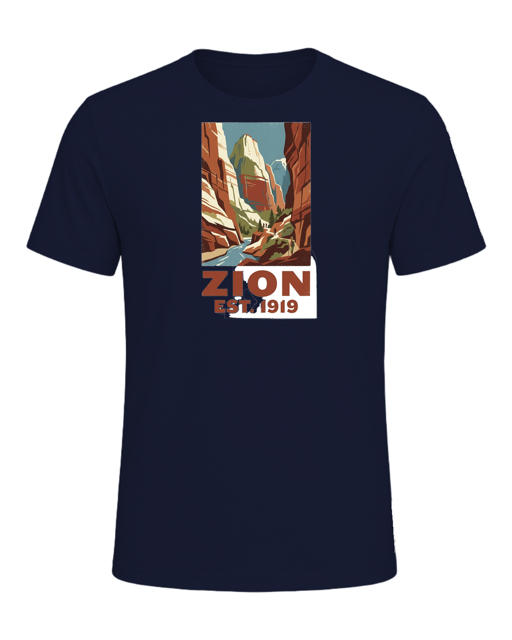 National Park Specific (WPA Style) — Navy