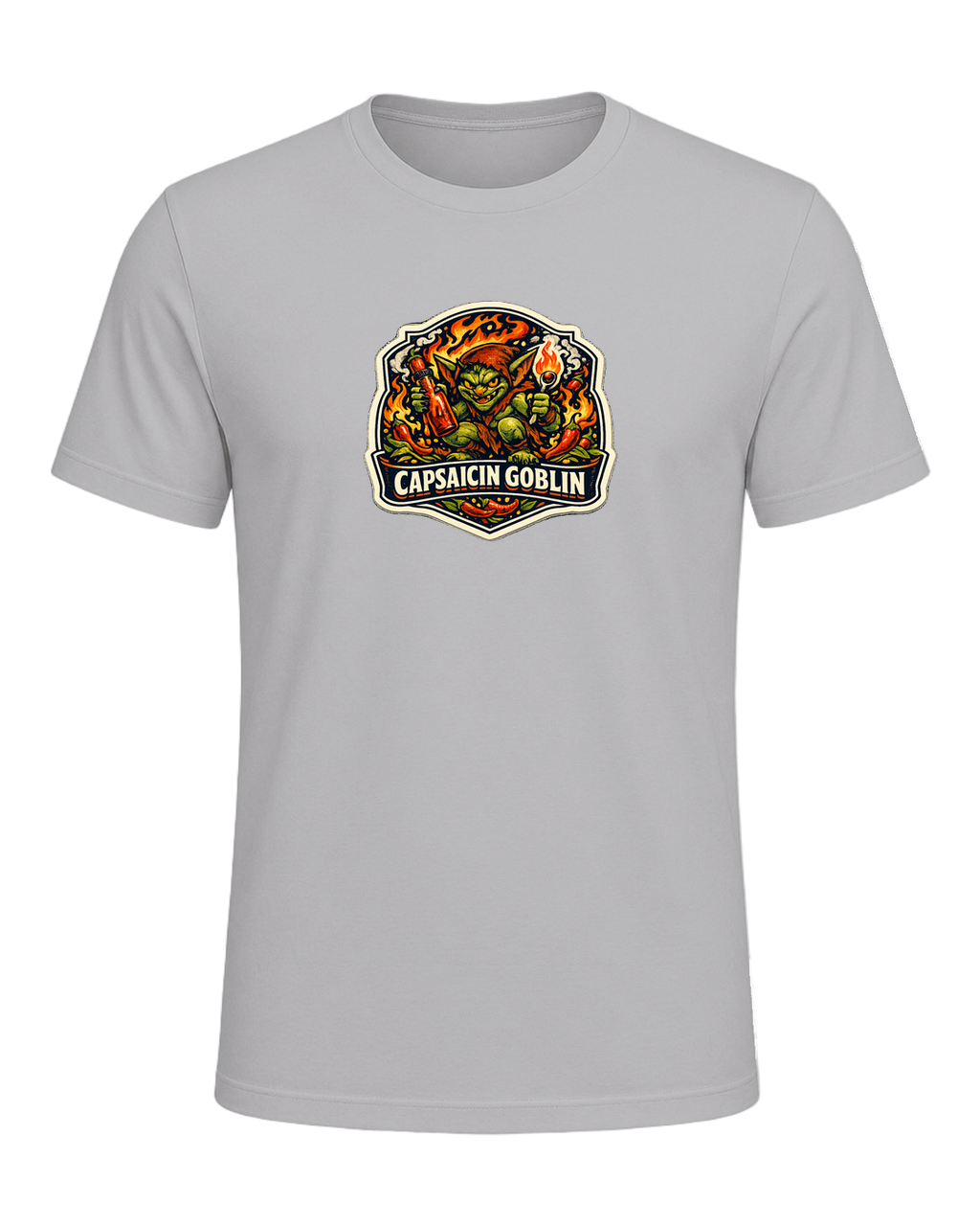 Capsaicin Goblin Tee — Athletic Heather