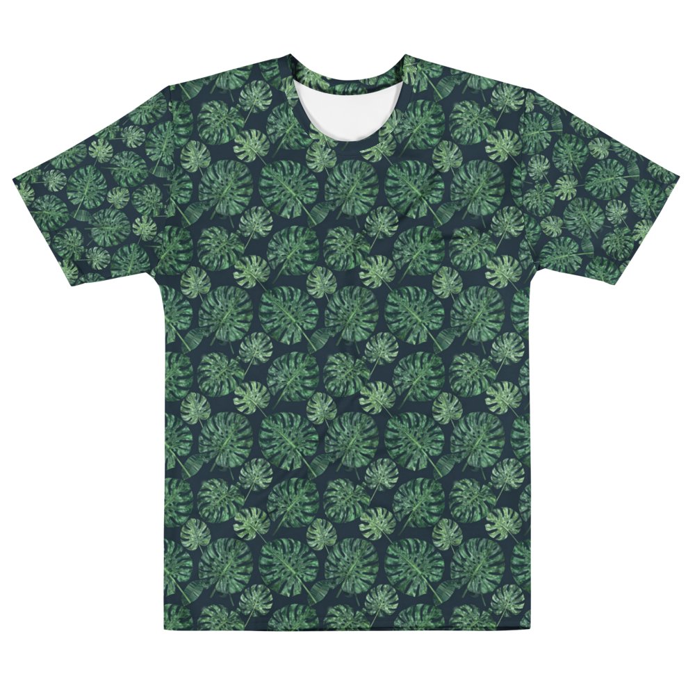 Midnight Monstera — White