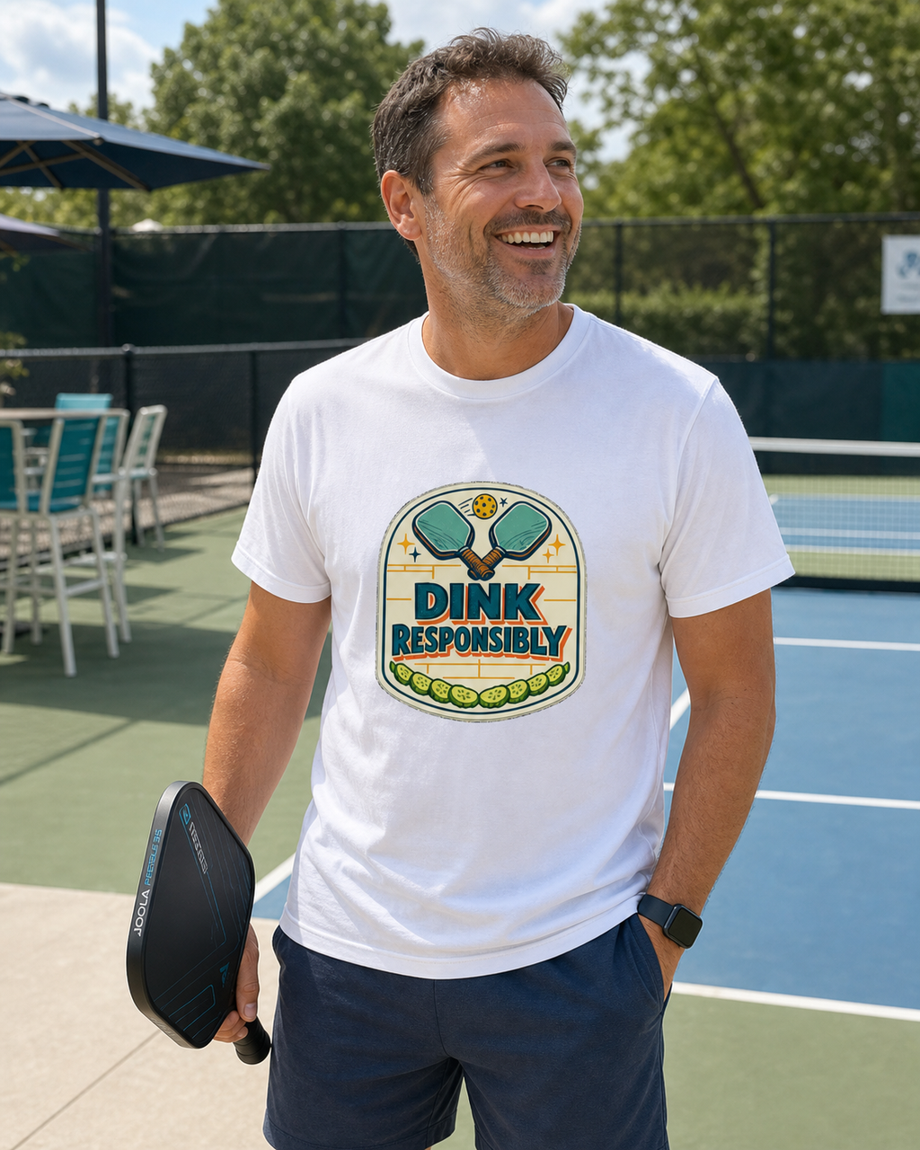 worn — Dink Responsibly Tee