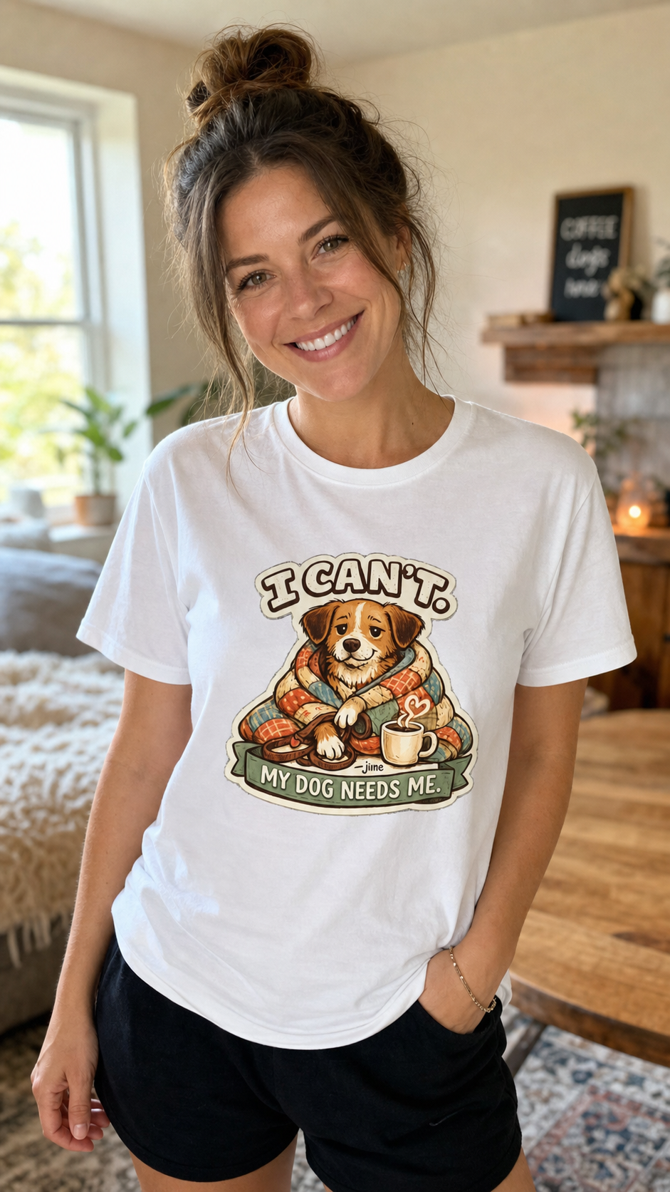 worn — I Can't. My Dog Needs Me. Tee