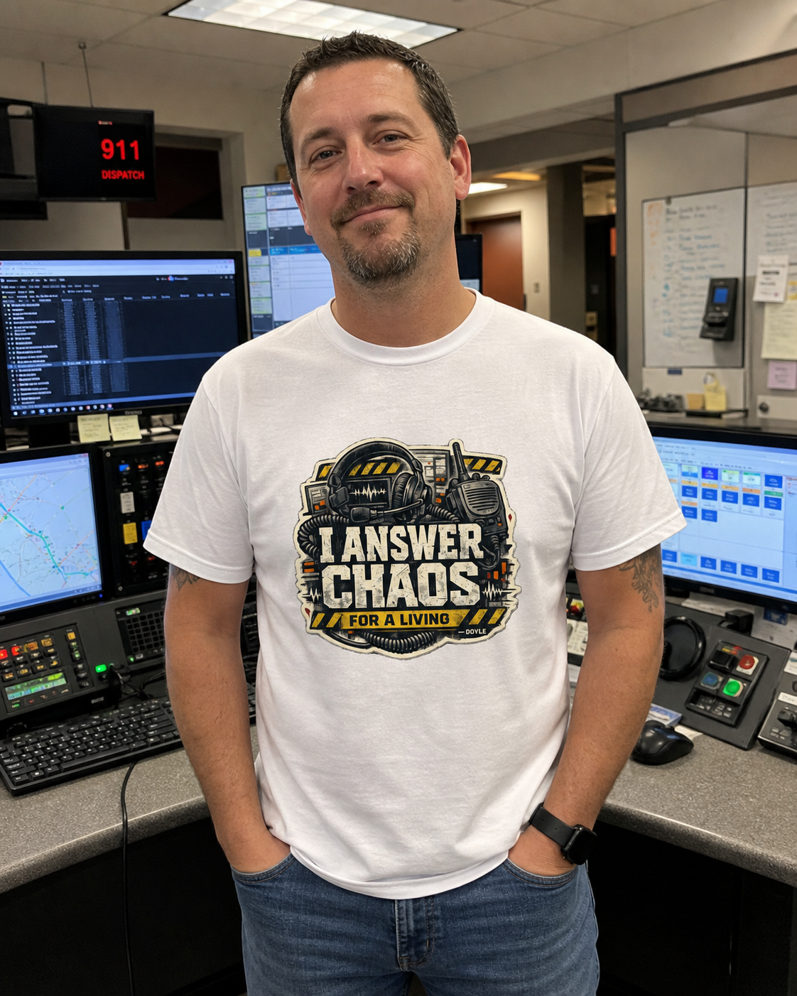 worn — I Answer Chaos For A Living Te